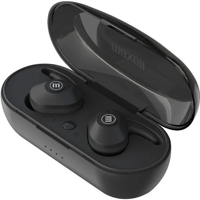 Bluetooth Handsfree Maxell MINI DUO Wireless in-ear case Black