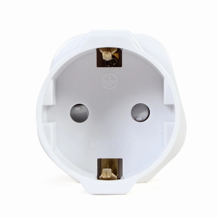 Αντάπτορας Πρίζας Gembird A-AC-EUFUKM-01 AC EU Schuko socket to UK plug, 13 A