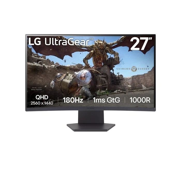 Monitor 27" LG 27GS60QX-B
