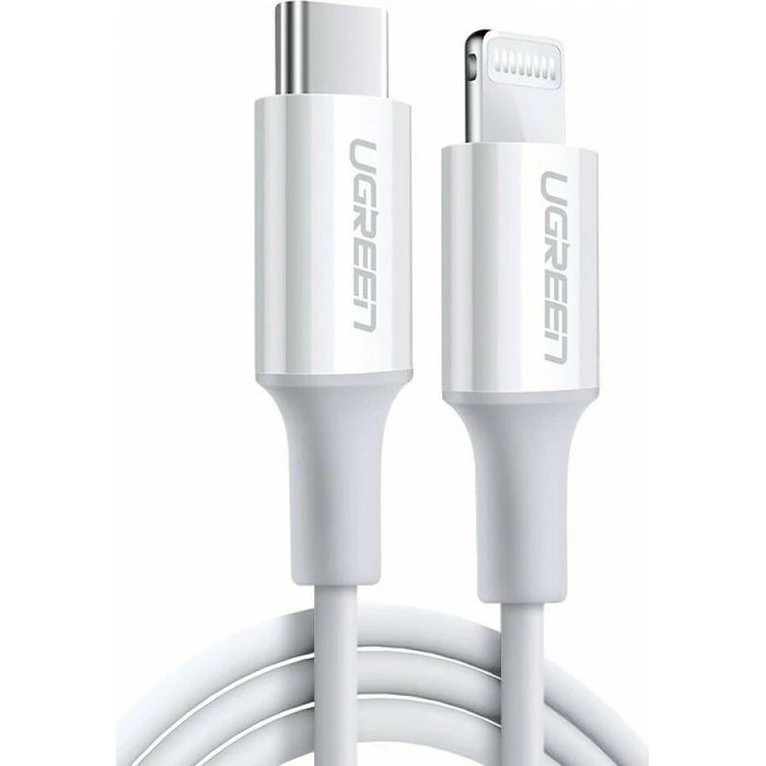 Καλώδιο USB Ugreen Lightning To Type-C 1m white