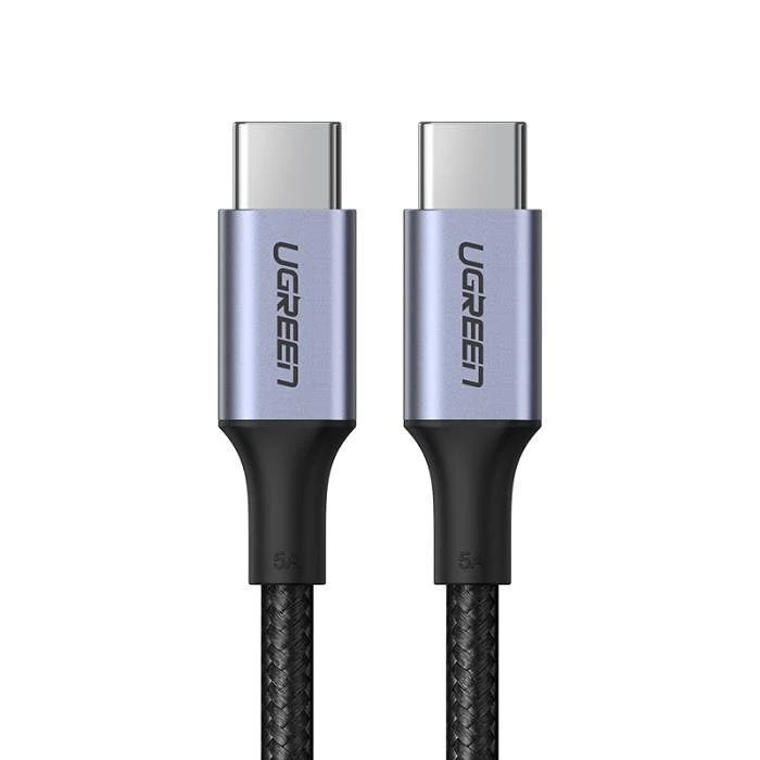 Καλώδιο USB Ugreen USB-C to USB-C Alu Case with Braid 3m