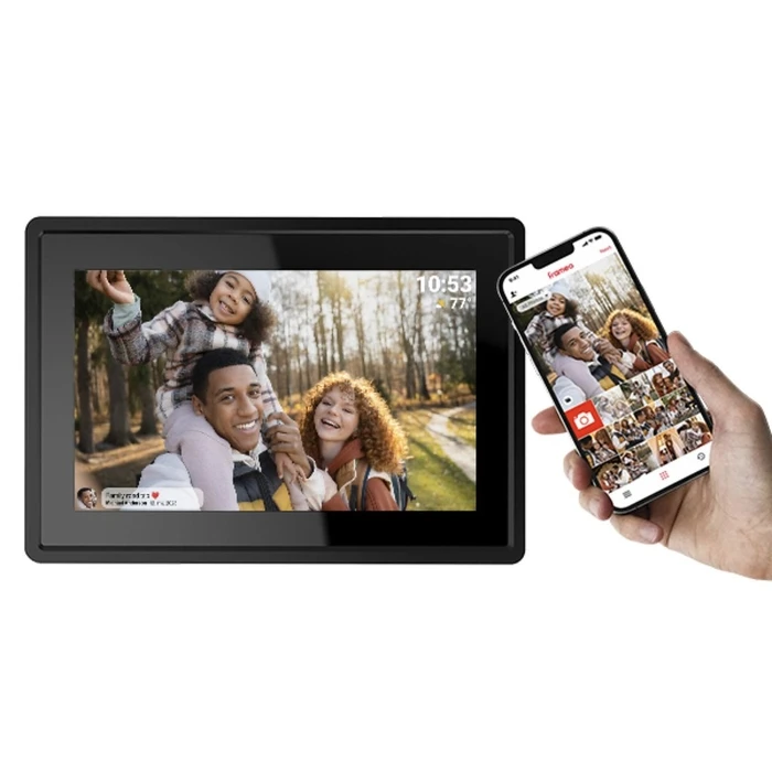 Ψηφιακή Κορνίζα Denver Frameo PFF-725 black