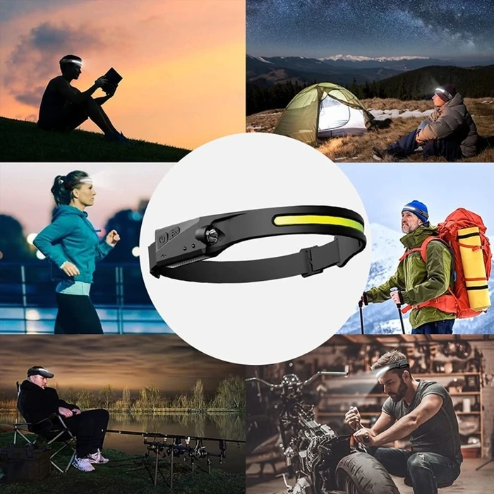 Φακός Κεφαλής Denver SSH-50 LED with Battery and Sensor