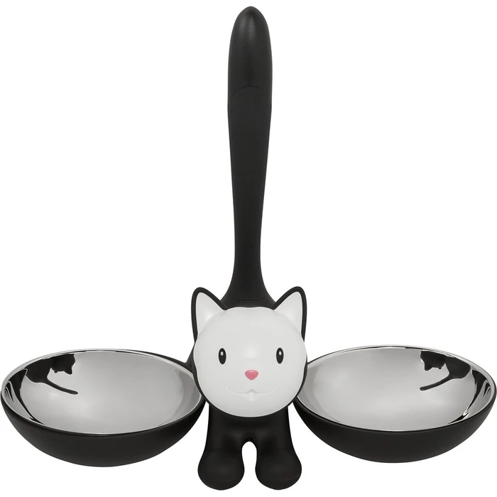 Ταΐστρα Alessi Cat Bowl Tigrito black AMMI09 B