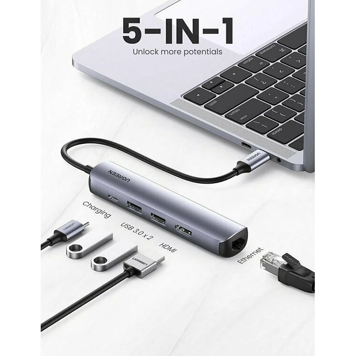 Docking Station Ugreen 6-in-1 USB-C