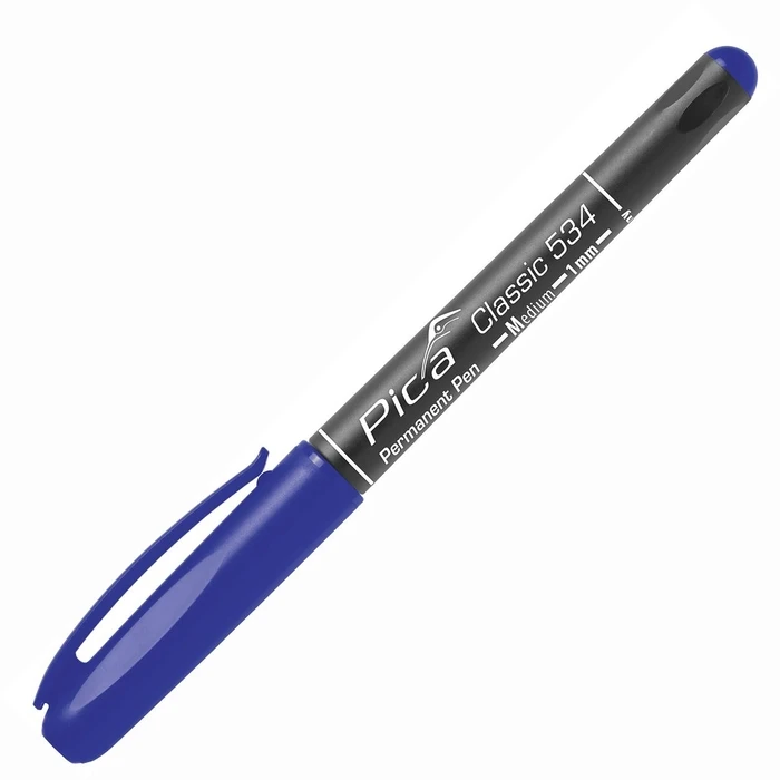 Μαρκαδόρος Pica Permanent-Pen M , 1,0mm blue