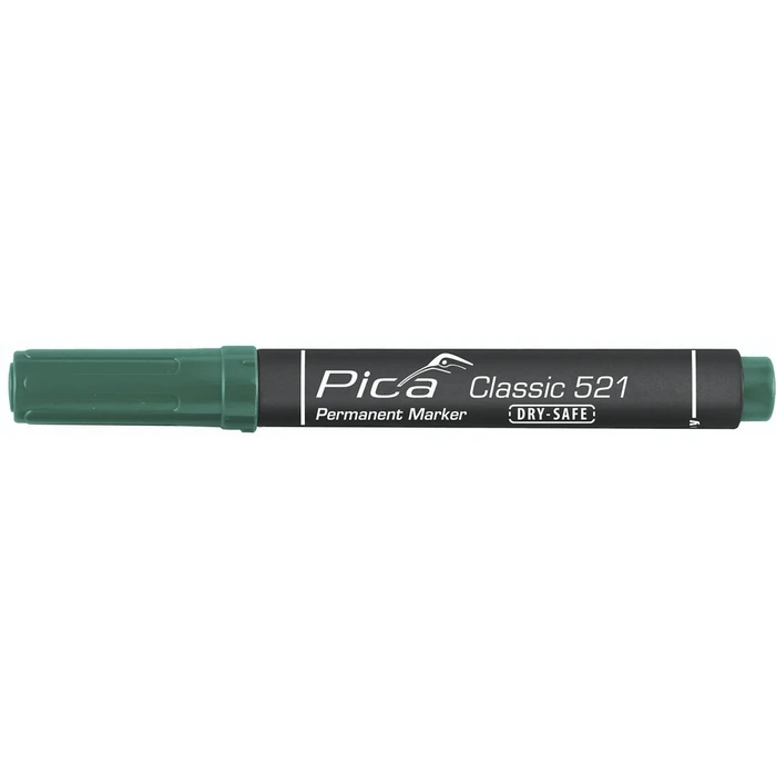 Μαρκαδόρος Pica Permanentmarker 2-6mm, Wedge Tip, green