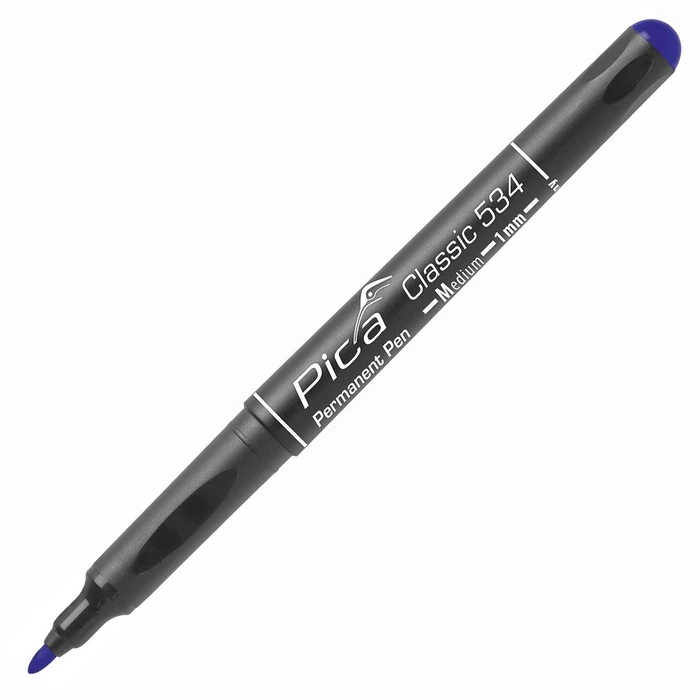 Μαρκαδόρος Pica Permanent-Pen M , 1,0mm blue