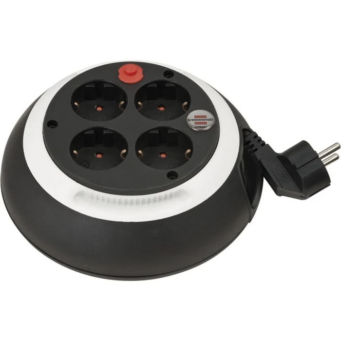 Πολύπριζο Brennenstuhl Comfort-Lin Box CL-S 4-way black/white 3m