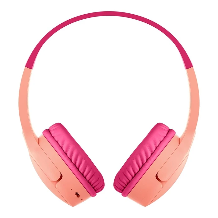 Ακουστικά Belkin Soundform Mini-On-Ear for Kids BT USB-C pink AUD002btPKV3