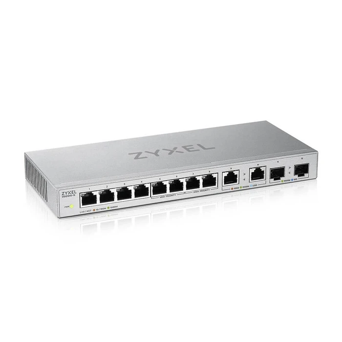 Network Switch Zyxel XGS1010-12 MultiGig V2 10 Port MultiGig
