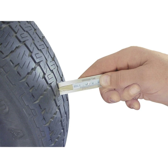 Εργαλεία Χειρός Gedore red Tyre Dread Depth Gauge brass