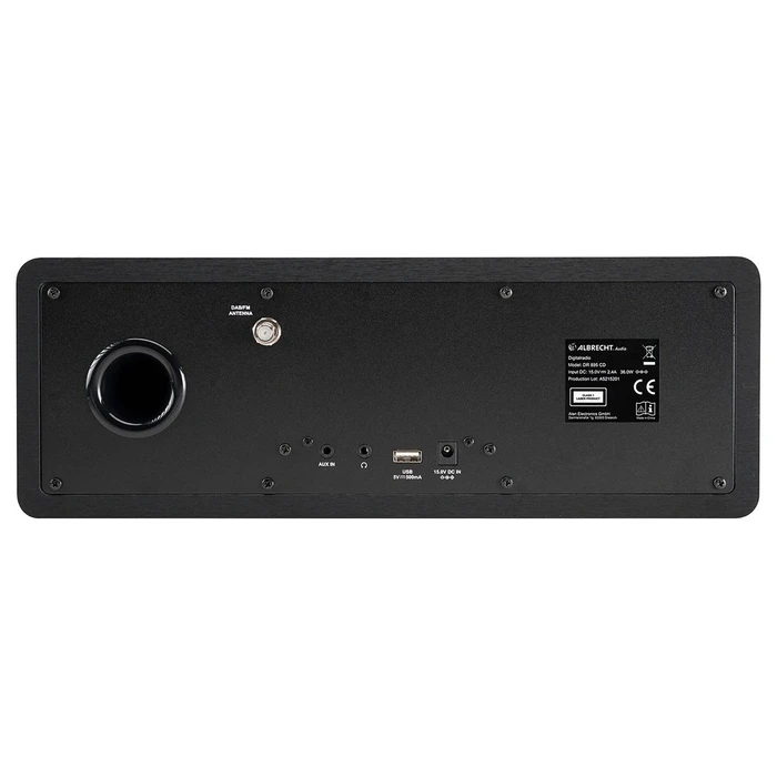 Ραδιόφωνο Albrecht DR 895 CD Hybrid black