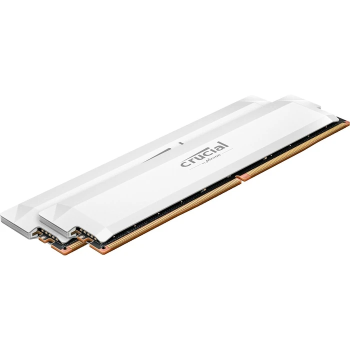 Μνήμη RAM Σταθερού DDR5 32GB Crucial Pro 6000 Kit 2x16GB UDIMM white Overclocking