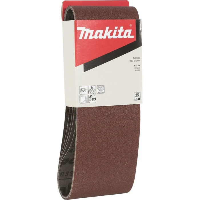 Tαινίες Λείανσης Makita P-36902 Sanding belt 100x610mm K80