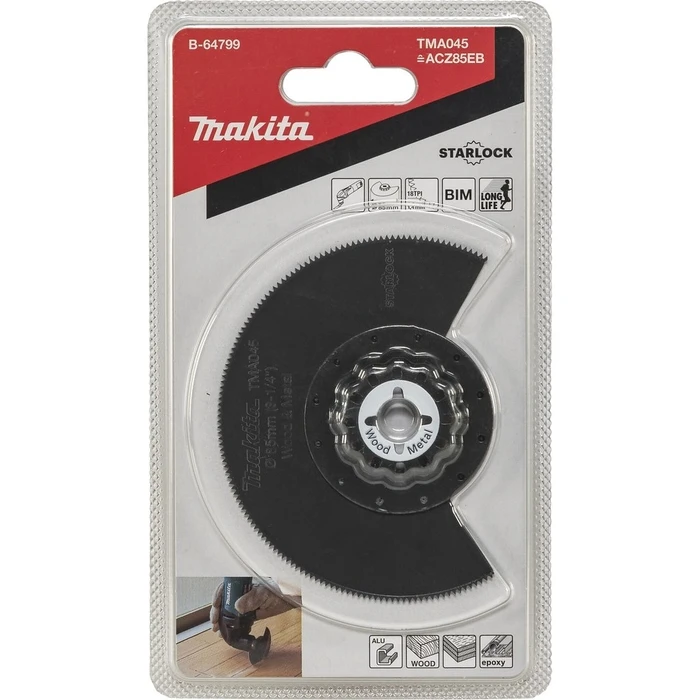 Δίσκος Κοπής Makita B-64799 Segment Saw Blade 85mm TMA045