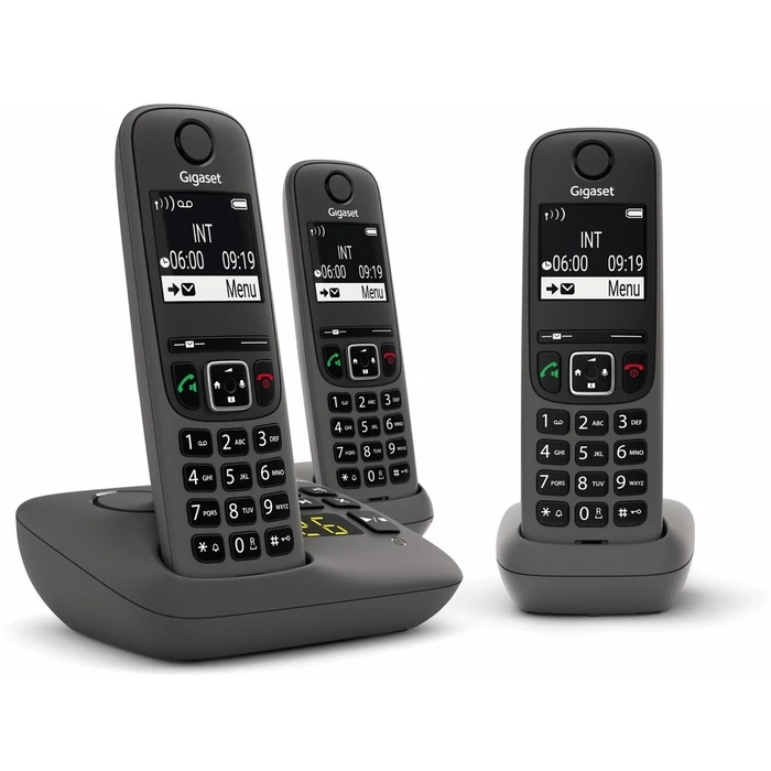 Ασύρματο Τηλέφωνο Gigaset AE690A Trio anthracite