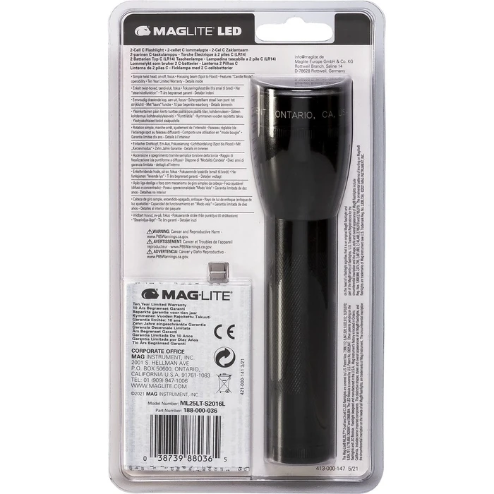 Φακός Maglite ML25LT 2 C-Cell
