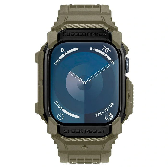 Case Spigen Rugged Armor Pro Apple Watch 10 / 11 46mm Vintage Khaki