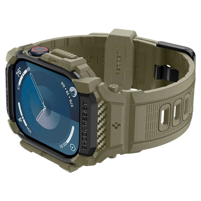 Case Spigen Rugged Armor Pro Apple Watch 10 / 11 46mm Vintage Khaki