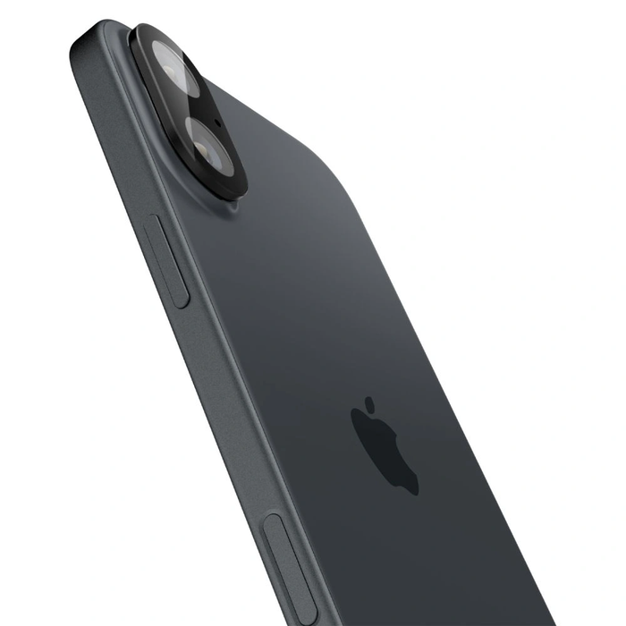 Spigen GLAS.tR Ez Fit Optik Pro Camera Protector Apple iPhone 16 / 16 Plus Black [2 PACK]