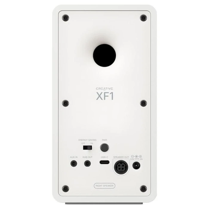 Creative XF1 White 2.0 Computer Speakers with Bluetooth 72W RMS
