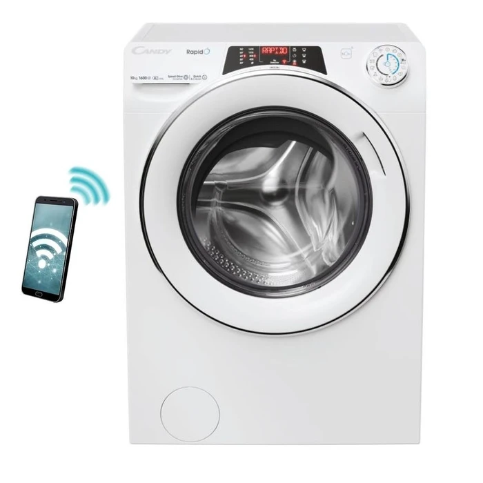 Πλυντήριο Ρούχων 60cm 10κ Candy Ro 6106dwmc7/1-S