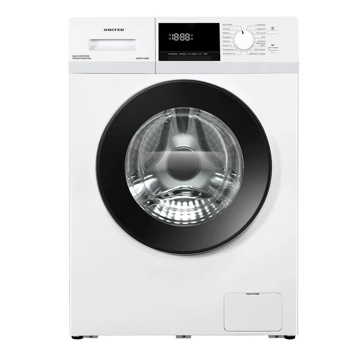 Πλυντήριο Ρούχων 60cm 9κg United Uwm-9145bs