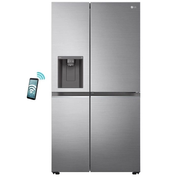 Ψυγείο Ντουλάπα LG Gsjv71pzte