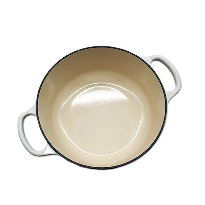 Κατσαρόλα Le Creuset Signature Roaster round 20cm meringue (21177207164430)