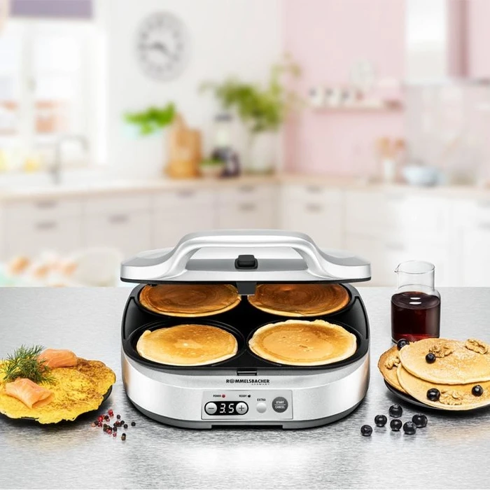 Συσκευή για Pancakes Rommelsbacher 4 Baking Trace 13,5cm PC 1800 (PC 1800)