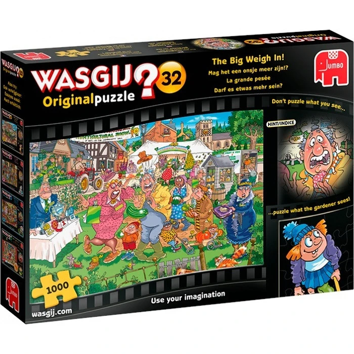 Puzzle Jumbo Wasgij Original 32 The Big Weigh 1000 piece (19170)