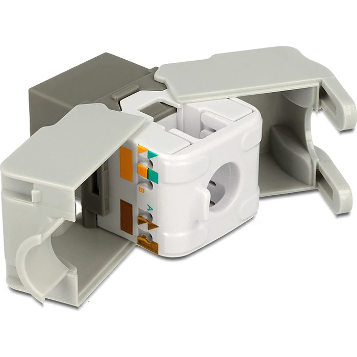 Keystone Delock Module RJ45 86342, CAT 6 Utp, Γκρι