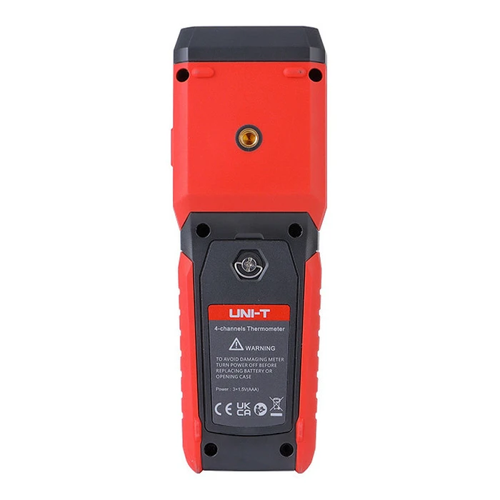 Ψηφιακό Θερμόμετρο Uni-T Ut325F, 4 Καναλιών Θερμοστοιχείων, Bluetooth