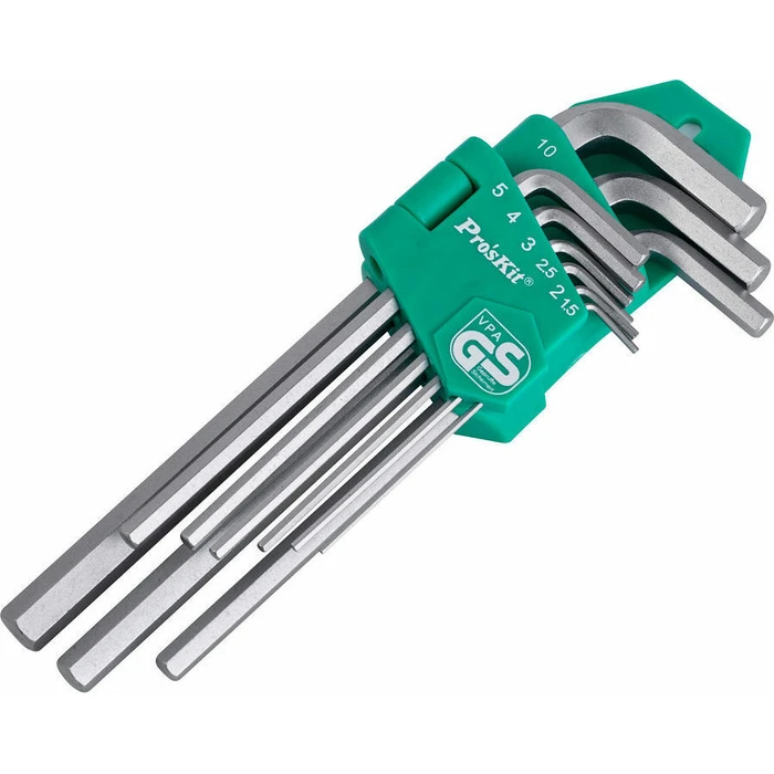 Κλειδιά Allen Proskit Σετ Hw-229B σε Σχήμα L, 9τμχ