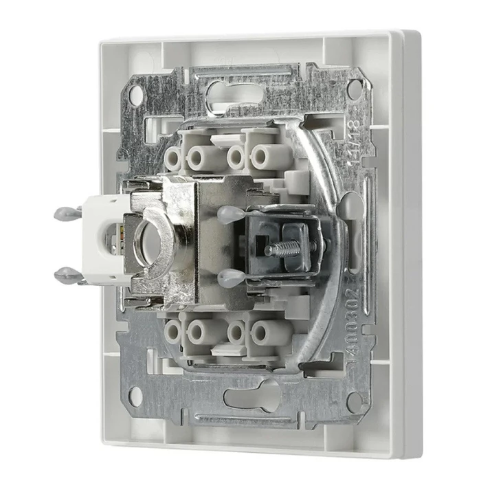 Πρίζα Δικτύου Schneider Electric Επιτοίχια RJ45 & Rj12 Asfora Eph4900121