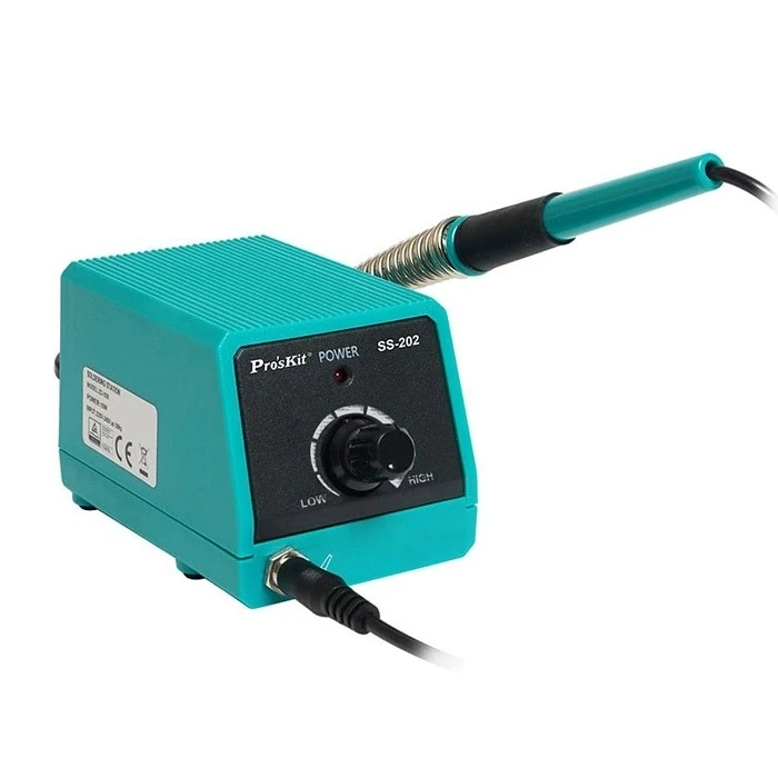 Σταθμός Συγκόλλησης Proskit Μίνι SS-202F με Κολλητήρι, 10W, 100~450 °C