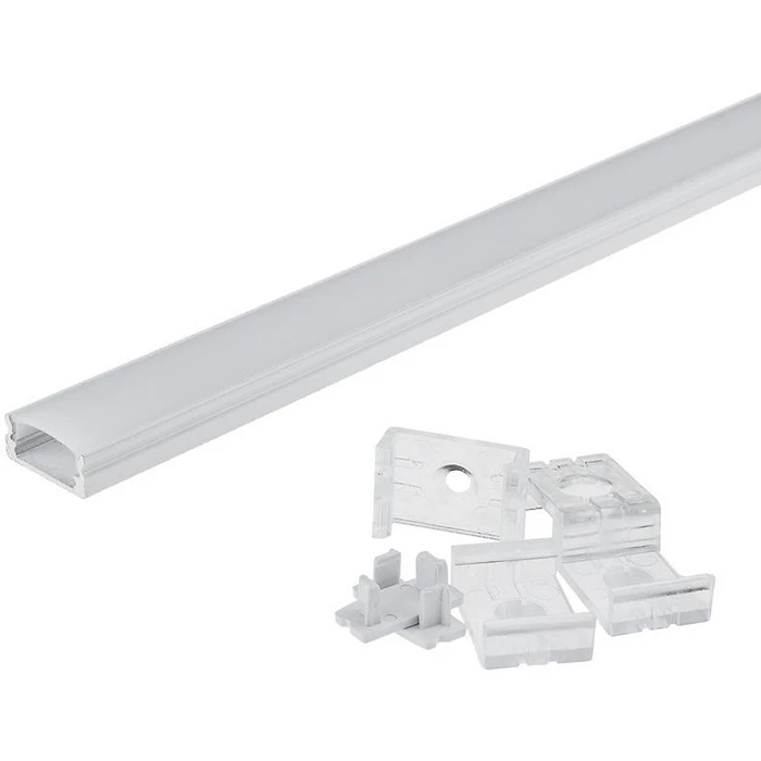 Ράγα για Καλωδιοταινία LED Optonica 5190, Μεταλλική, 1M