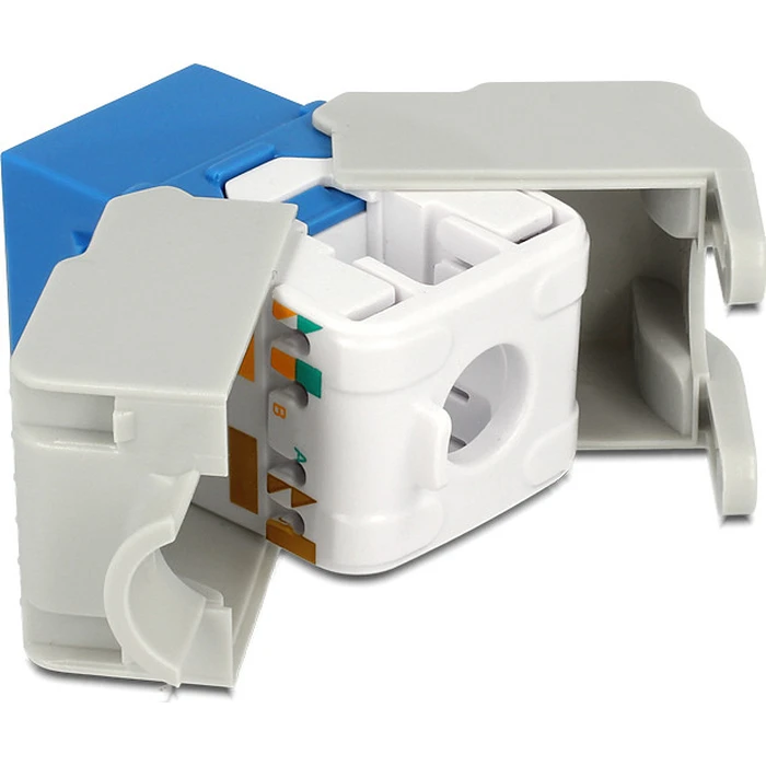 Keystone Delock Module RJ45 86343, CAT 6 Utp, Μπλε