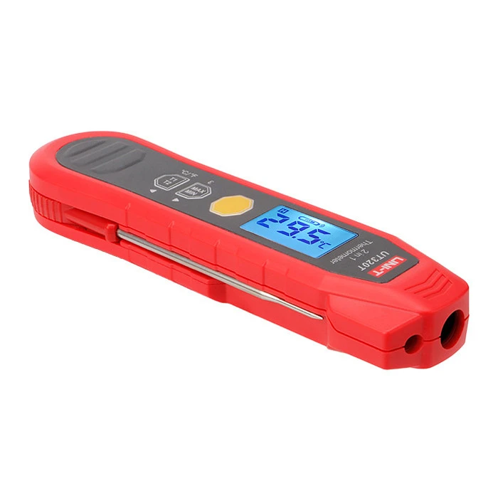 Ψηφιακό Θερμόμετρο Uni-T 2 in 1 Ut320T, -40~300 °C, Ip54
