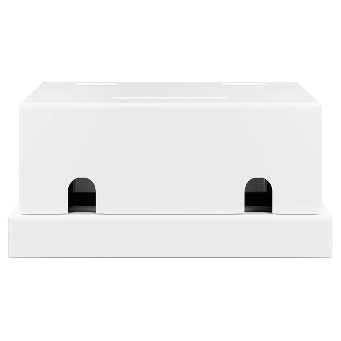 Keystone Goobay Κυτίο 79366 για 2 Θύρες Δικτύου, 61.42mm, Λευκό