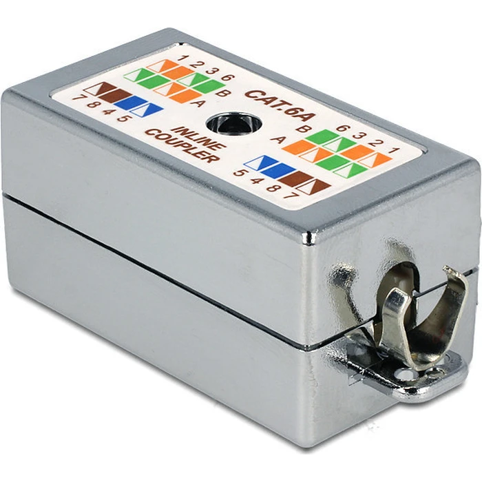 Κυτίο Σύνδεσης Καλωδίων Δικτύου Delock 86243, CAT 6A Lsa, Stp, Tool-Free