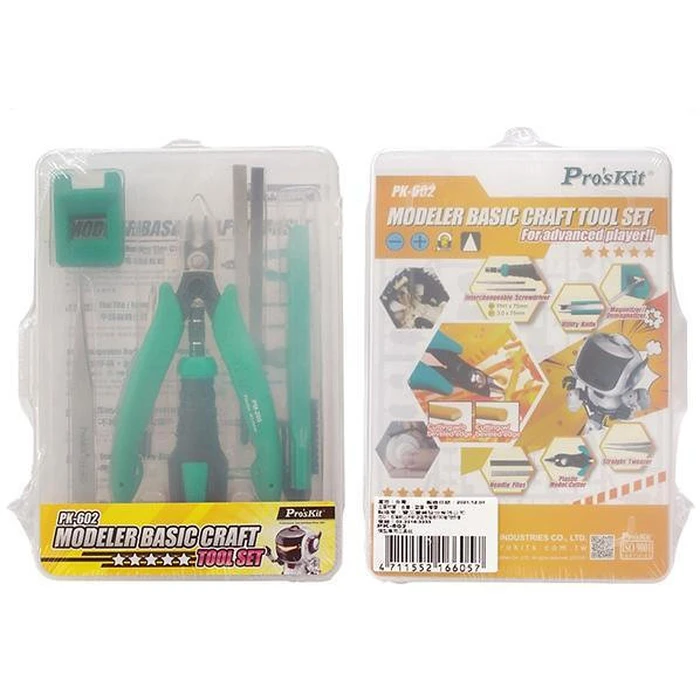 Σετ Εργαλείων Proskit PK-602 με Θήκη, 9τμχ