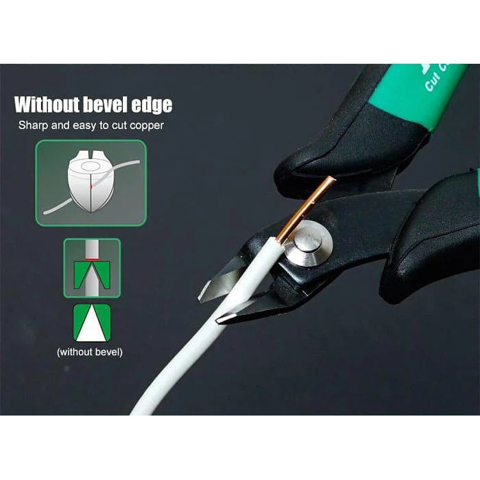 Πλαγιοκόφτης Proskit PM-30D με Αντιολισθητικές Λαβές, Max Φ1.6mm, 135mm