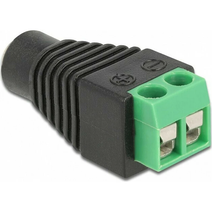 Αντάπτορας DC Delock 1.35 X 3.5mm Θηλυκό σε Terminal Block 2Pin 66730