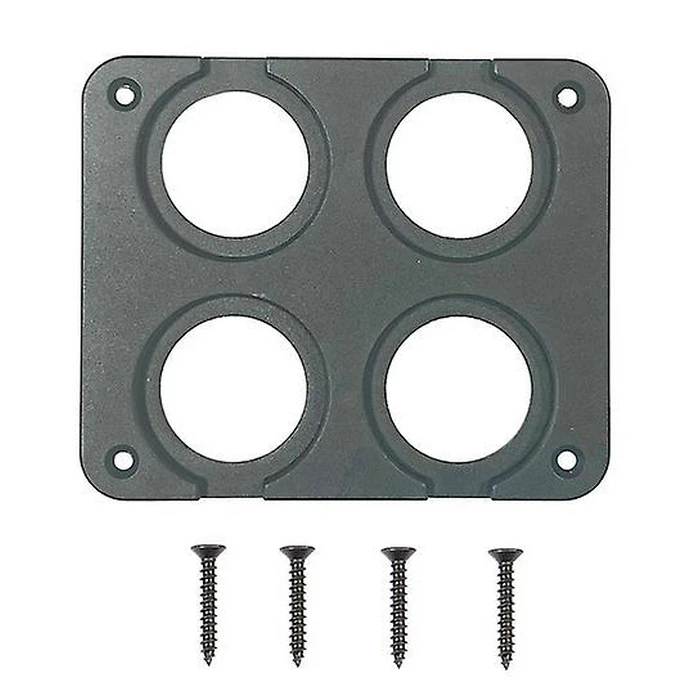 Πρίζα Σκάφους Powertech Πάνελ Πρίζας & Οχήματα Ptl-016, 4 Θέσεις, 102X85mm