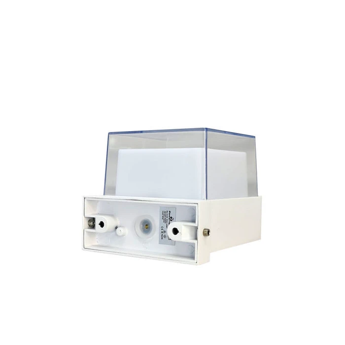 Φωτιστικό Τοίχου Powertech LED HLL-0156, 7W, 4000K, 560Lm, Ip65, Λευκό