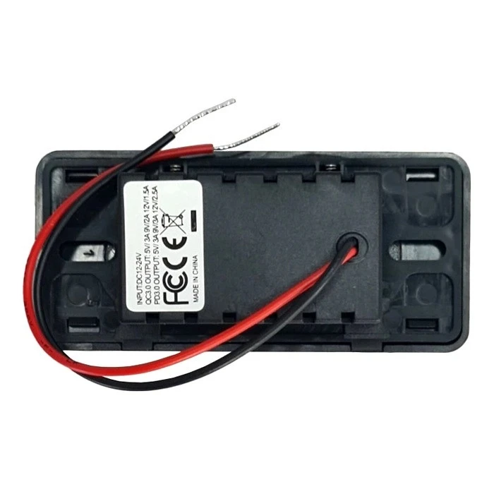 Πρίζα Σκάφους Powertech Πρίζα USB & Οχήματα Ptl-008, USB & USB-C, 36W