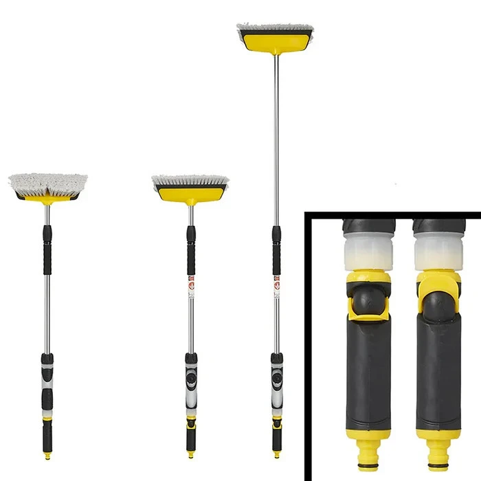 Βούρτσα Πλυσίματος Proplus 150689, Τηλεσκοπική Έως 1.5M, Κίτρινη