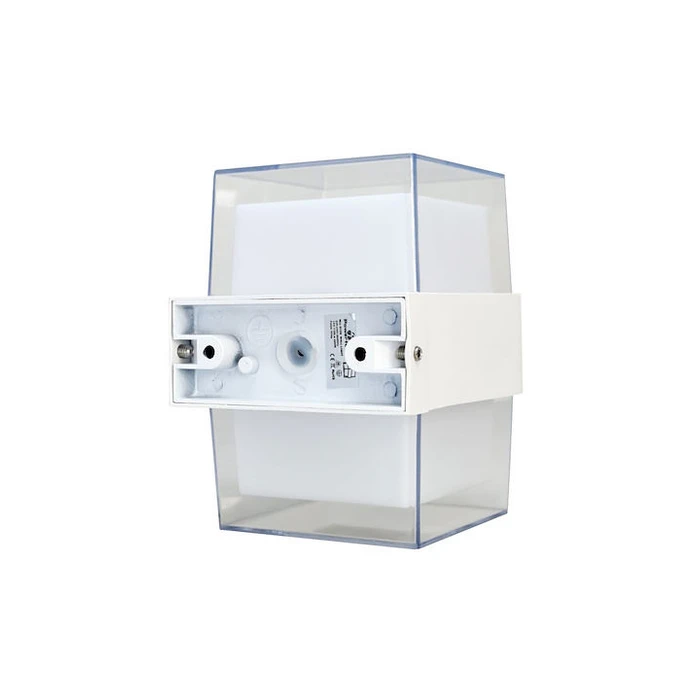 Φωτιστικό Τοίχου Powertech LED HLL-0158, 14W, 4000K, 1120Lm, Ip65, Λευκό